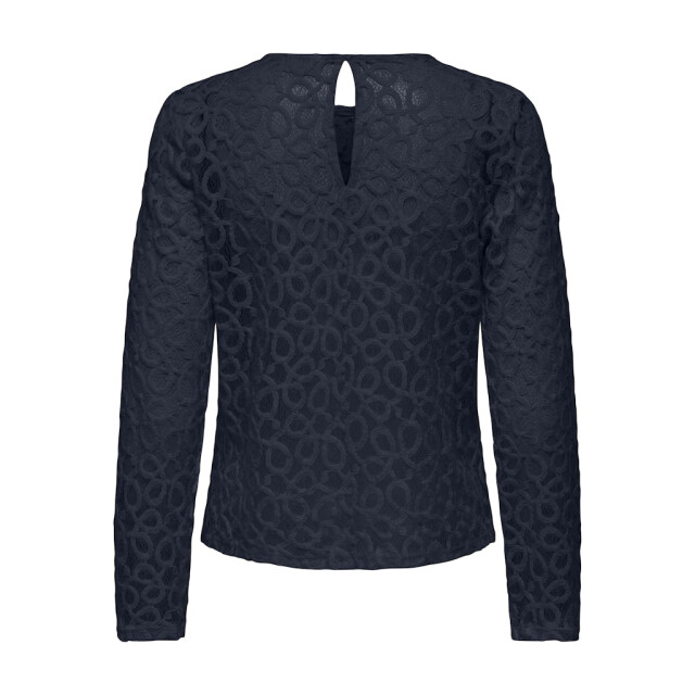 Jacqueline de Yong mathilda l/s lace top jrs 15341469 total eclipse 06012.290.0013 large