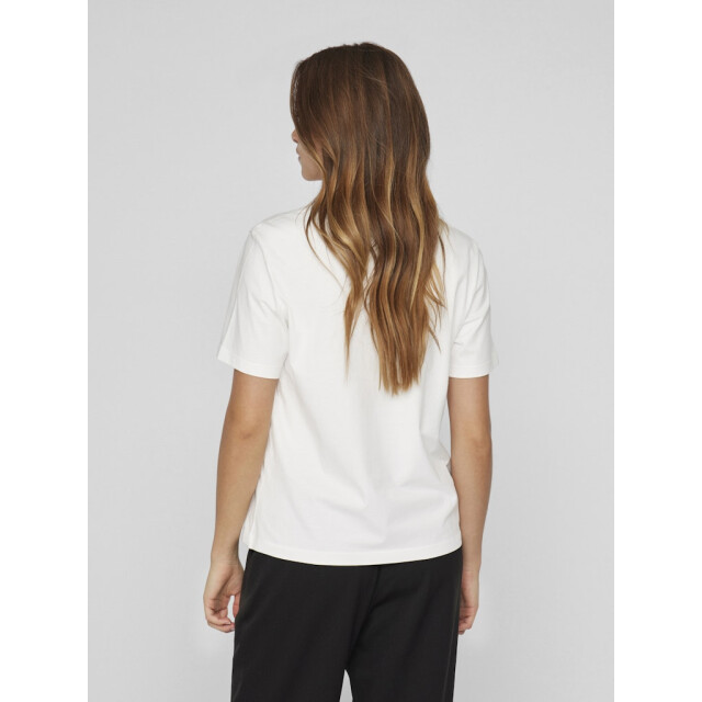 Vila visybilla o-neck s/s t-shirt/pb 14103247 snow white 06011.120.0001 large