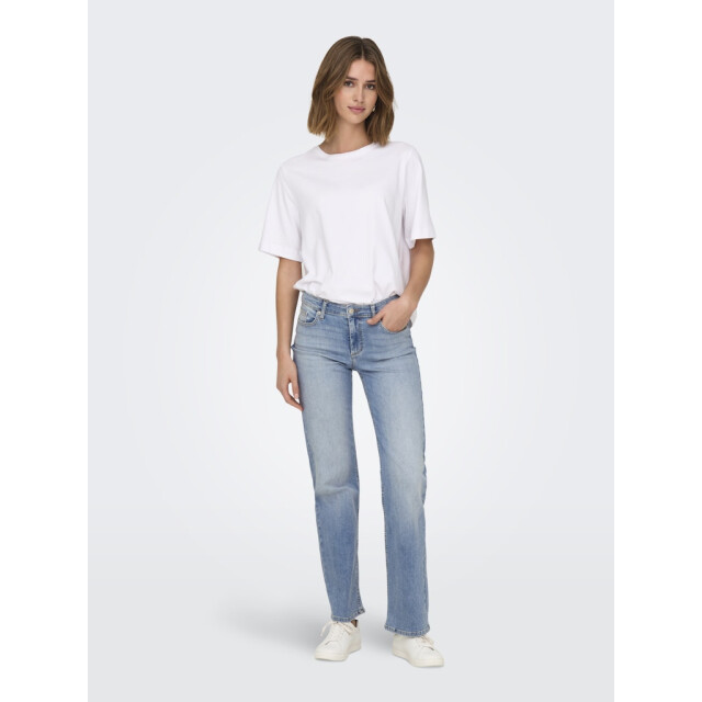 Only onlblush mid straight dnm tai467 no 15337794 light blue denim 06511.210.0004 large