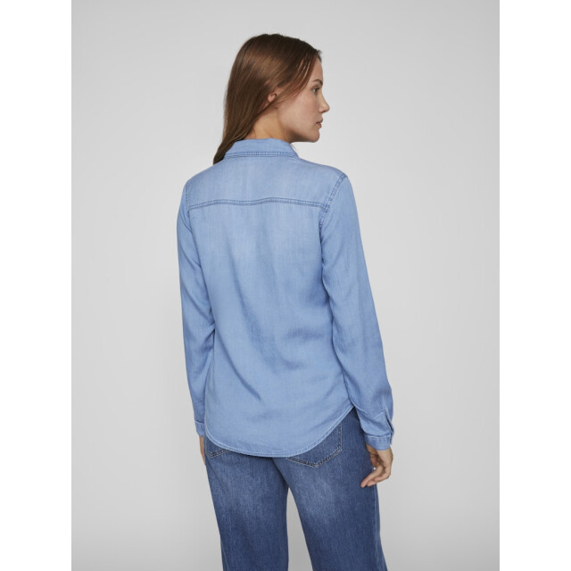 Vila vibista denim shirt-noos 14033008 medium blue denim 06615.265.0026 large