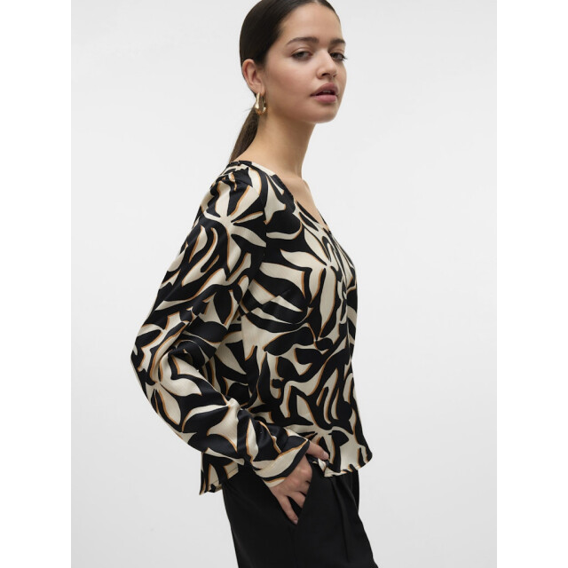 Vero Moda vmvega l/s shirt wvn btq ga 10322827 birch 06615.999.0013 large
