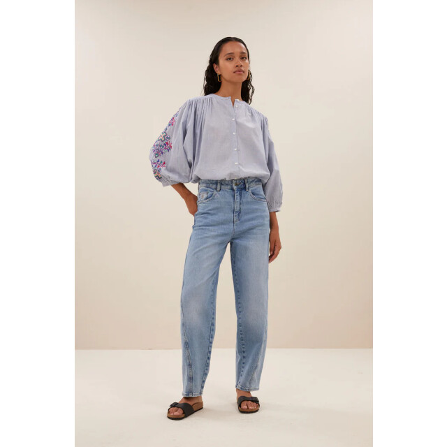 By-Bar Amsterdam becky pinstripe 25112041 813 indi grey 06615.940.0022 large