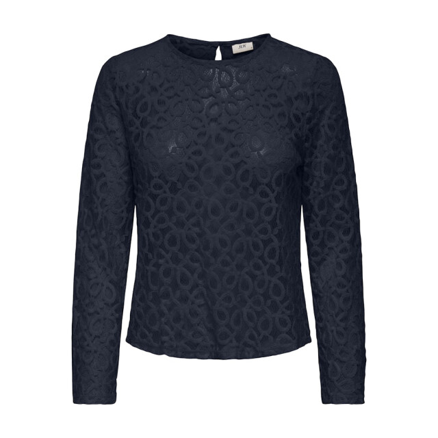 Jacqueline de Yong mathilda l/s lace top jrs 15341469 total eclipse 06012.290.0013 large