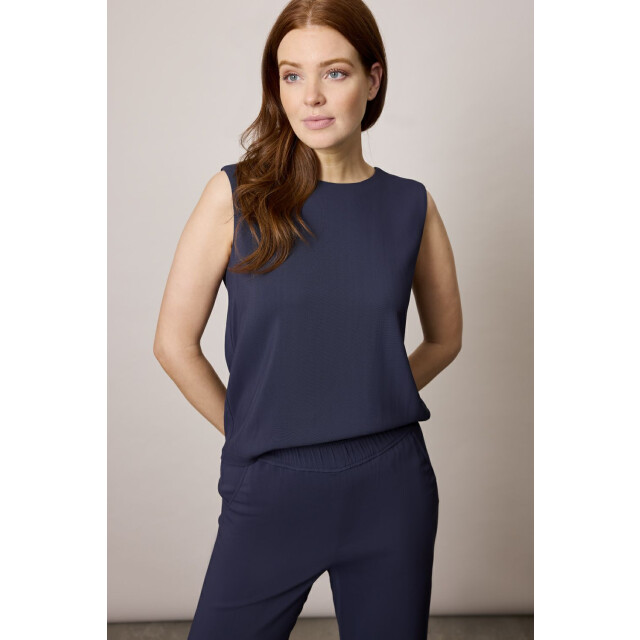 Corel Amsterdam flo top sleeveless crepe 2045-5283 flo top 512 polar night 06010.261.0014 large
