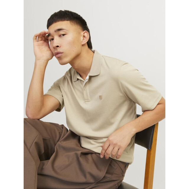Jack & Jones jprccrodney ss polo sn 12251180 fields of rye 05311.829.0014 large