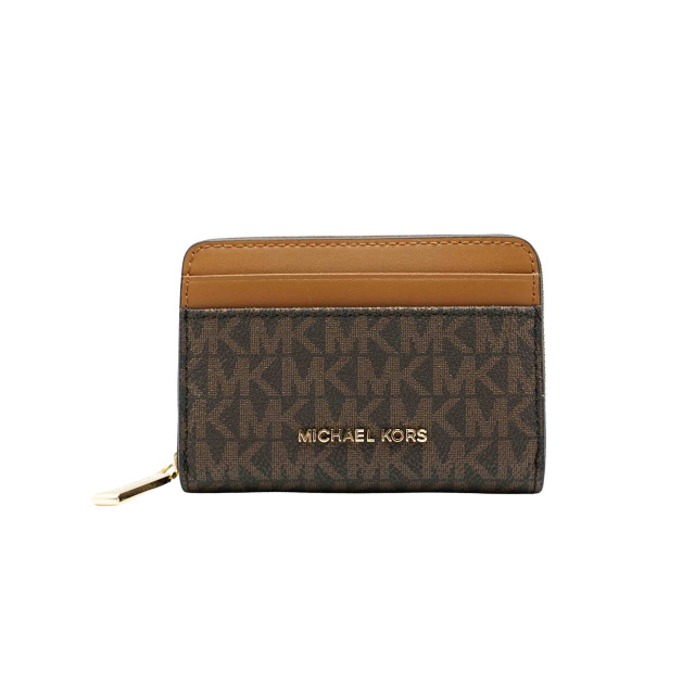 Michael Kors Jet set zip portemonnee jet-set-brown-zip-portemonnee-00059076-brown large