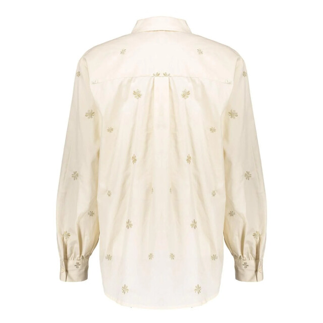 Geisha 53068-14 010 blouse embroidery flowers off-white/gold 53068-14 010 large