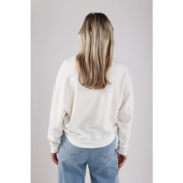 Nukus Nks03002 235 maud sweater offwhite/sky NKS03002 235 large