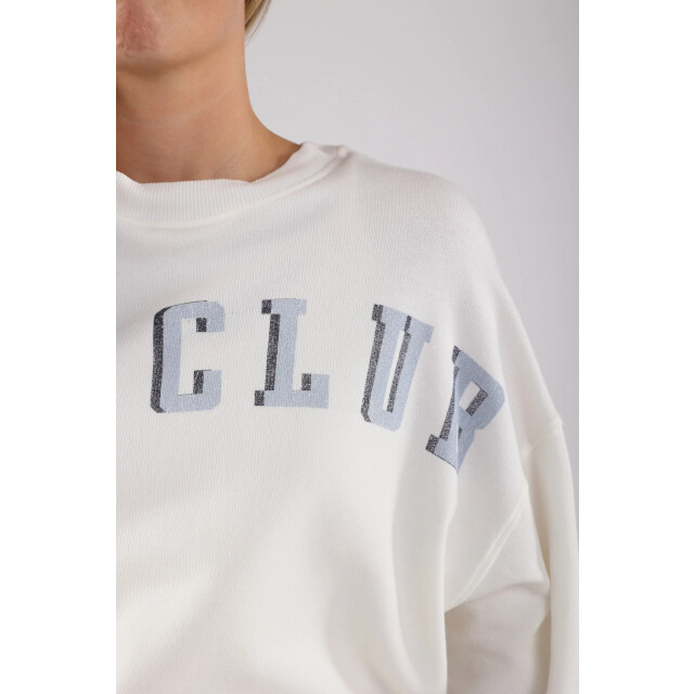 Nukus Nks03002 235 maud sweater offwhite/sky NKS03002 235 large