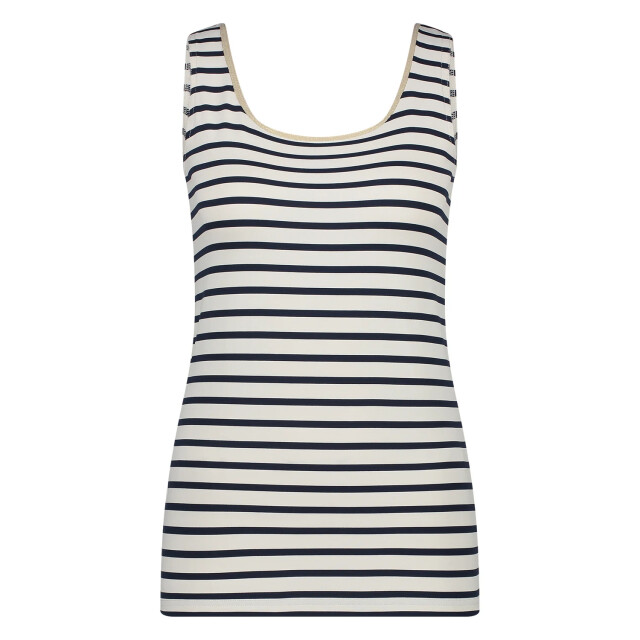 Nukus Nks06002 219 juba singlet stripe offwhite/navy NKS06002 219 large