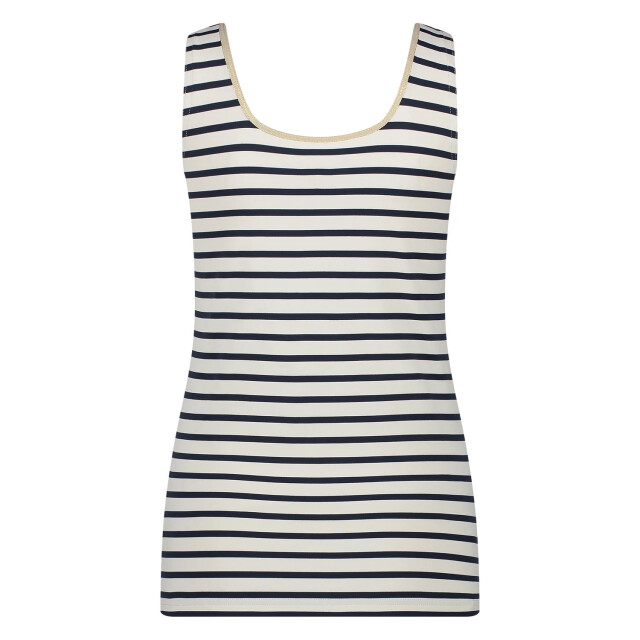 Nukus Nks06002 219 juba singlet stripe offwhite/navy NKS06002 219 large