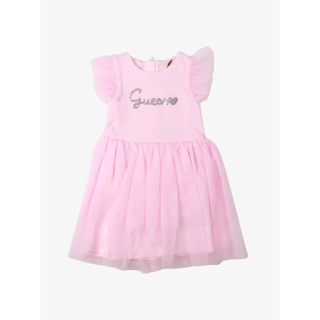 Guess Baby meisje jurk satin panties cer A5RK02-KAUH0-G65U large