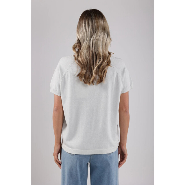 Nukus Nks01085 10 anita top lurex silver NKS01085 10 large