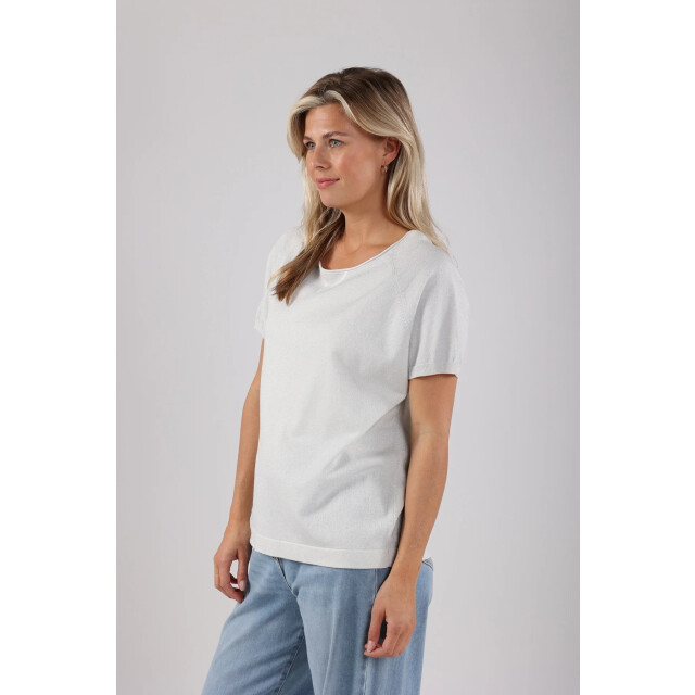 Nukus Nks01085 10 anita top lurex silver NKS01085 10 large