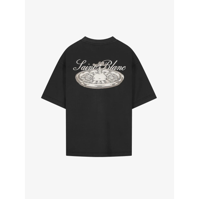 Saint Blanc Casino t-shirt jet black CASINO-T-SHIRT-BLACK large