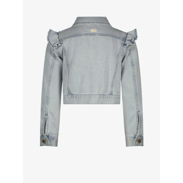 Le Chic Meisjes jacket alysum light denim C411-5180-816 large