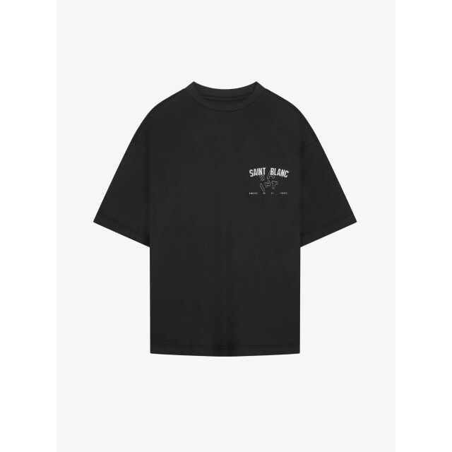 Saint Blanc Domaine t-shirt jet black DOMAINE-T-SHIRT-BLACK large
