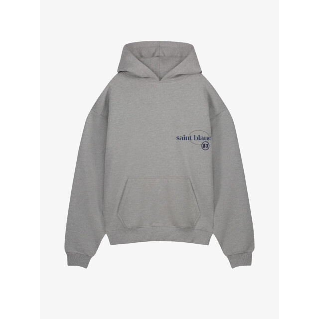 Saint Blanc Domaine hoodie | grey melange DOMAINE-HOODIE-GREY-MELANGE large