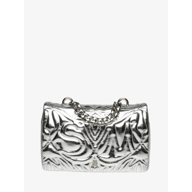 Steve Madden Bnotable crossbody bag SM13001564-SIL large