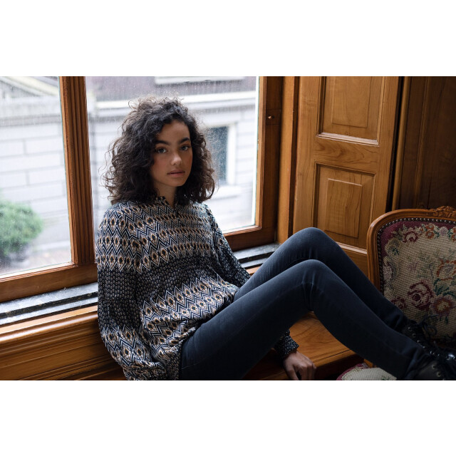 Looxs Revolution Blouse viscose native print voor meisjes in de kleur 2131-5106-961 large