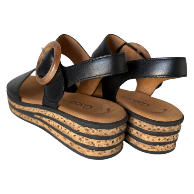 Gabor 64.550.27 Sandalen Zwart 64.550.27 large