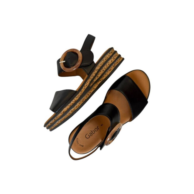 Gabor 64.550.27 Sandalen Zwart 64.550.27 large