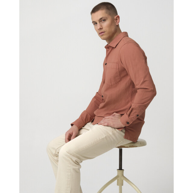 J.C. Rags Ash casual overhemd met lange mouwen 095843-003-L large