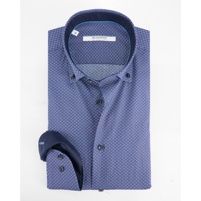 The Blueprint trendy overhemd met lange mouwen bp53-4 097719-001-M large