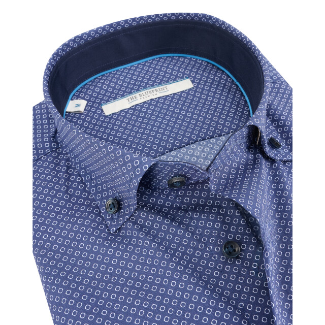 The Blueprint trendy overhemd met lange mouwen bp53-4 097719-001-M large