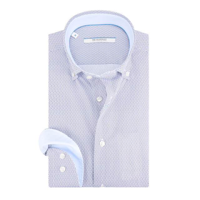 The Blueprint trendy overhemd met lange mouwen bp53-6 097721-001-M large