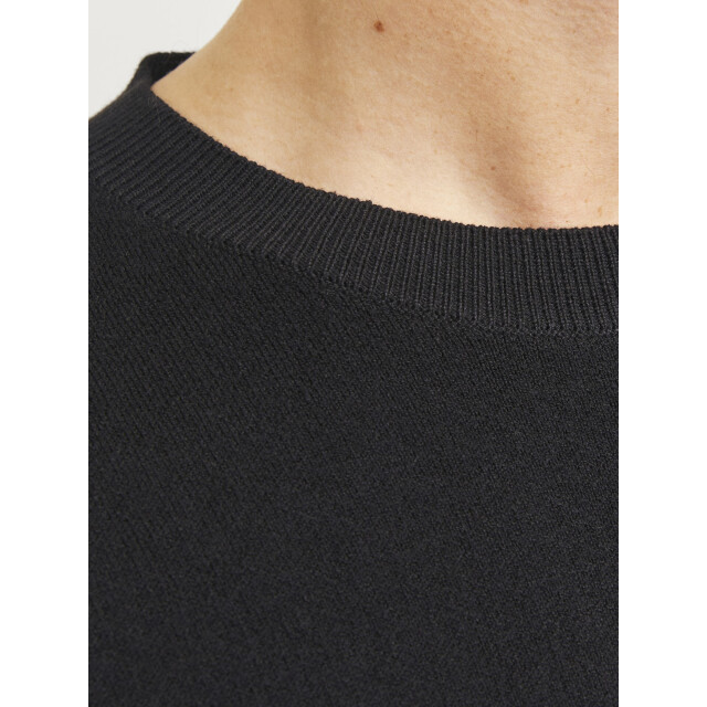Jack & Jones Bradfort knit crew neck 12259649-BLK-S large