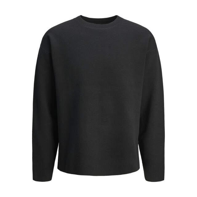 Jack & Jones Bradfort knit crew neck 12259649-BLK-S large