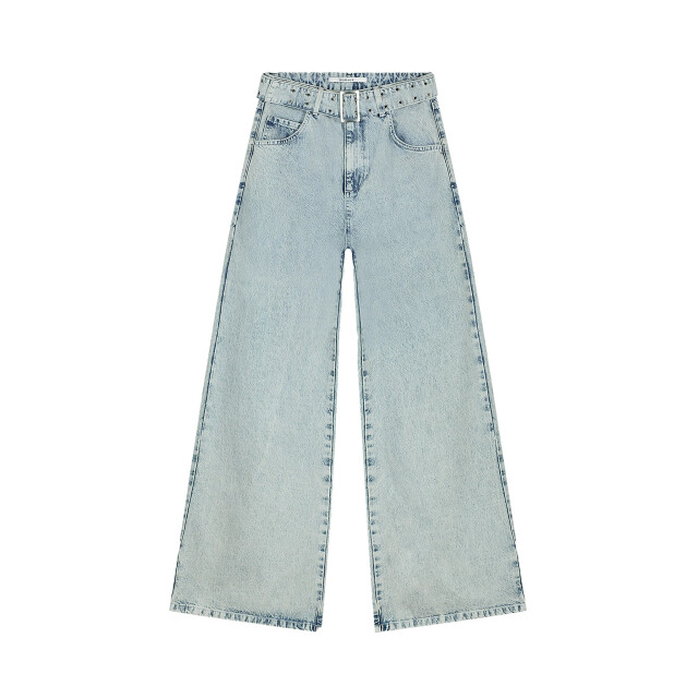 Homage to Denim H-cs25m03 palazzo jeans with belt H-CS25M03 Palazzo jeans with belt large