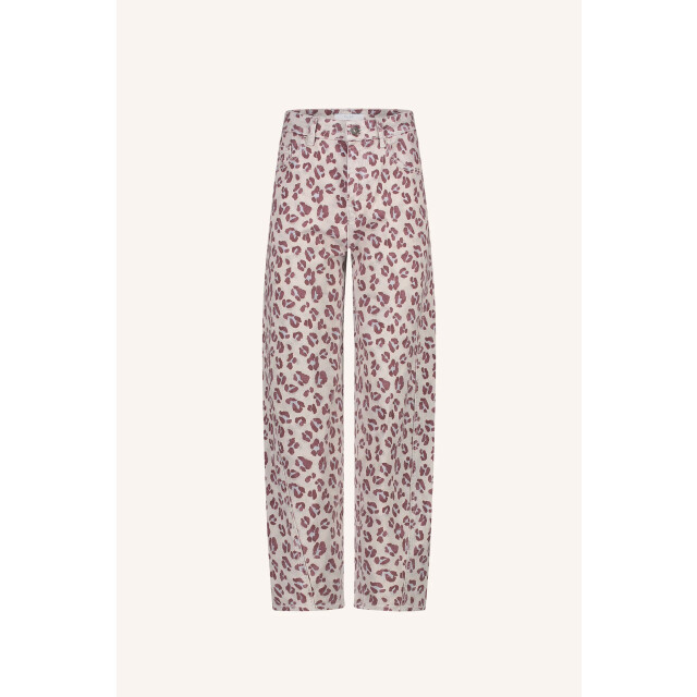 By-Bar Amsterdam 25118027 begum pink cheetah pants 25118027 Begum pink cheetah pants large