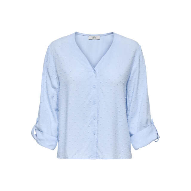 Jacqueline de Yong diana life 7/8 dobby shirt wvn n 15311720 kentucky blue 06615.210.0022 large