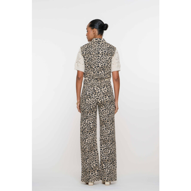 Geisha jeans leopard print 51041-10 720 sand/combi 06511.820.0011 large