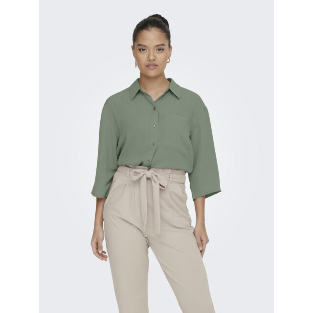Only jdydivya 3/4 loose shirt wvn noos 15271186 sea spray 06615.315.0170 large