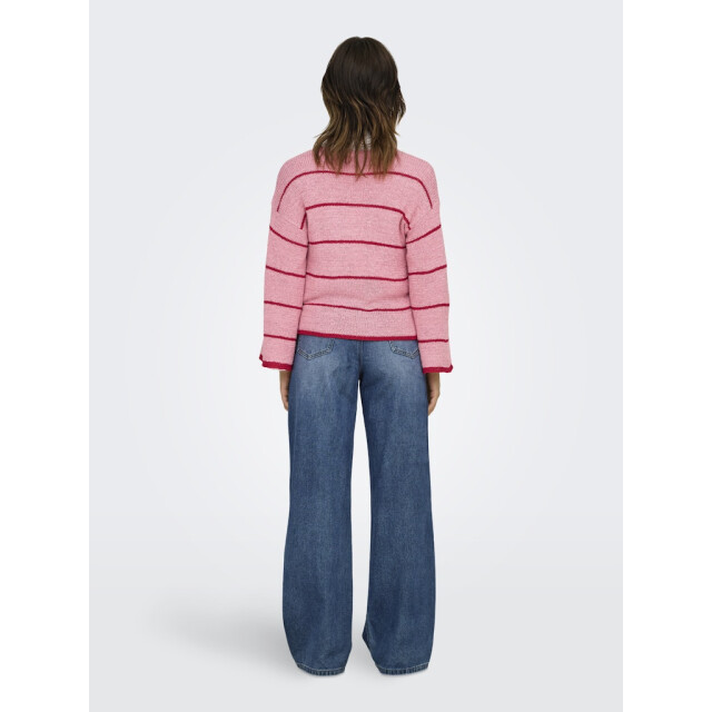 Only onlgeena 7/8 stripe o-neck knt 15321477 quartz 06712.620.0045 large