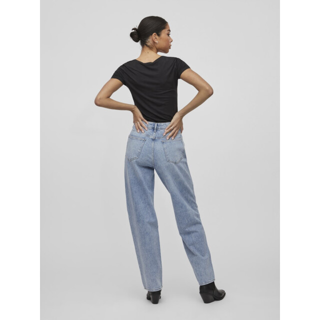 Vila vikelly jaf hw straight jeans-noos 14084730 light blue denim 06511.260.0062 large