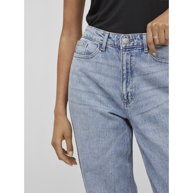 Vila vikelly jaf hw straight jeans-noos 14084730 light blue denim 06511.260.0062 large