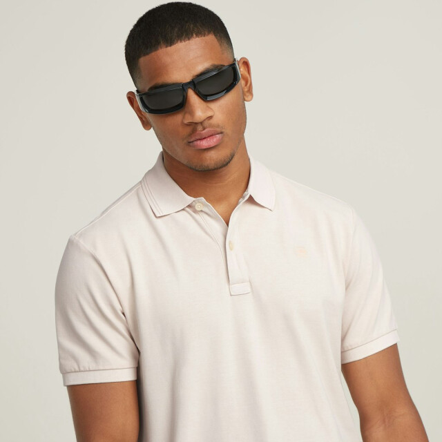 G-Star dunda overdyed slim polo d11595-d756 h033 linen gd 05311.620.0001 large
