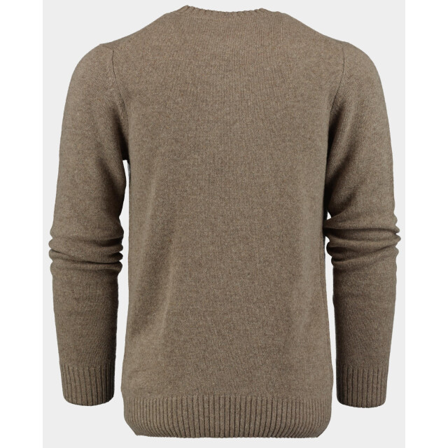 Bos Bright Blue Pullover lambswool o-neck 1150224/653 181947 large