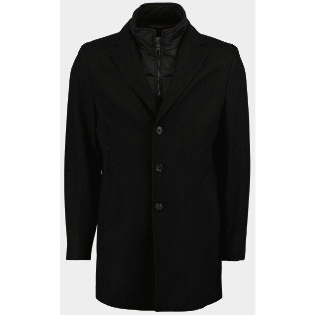 Bos Bright Blue Wollen jas job coat 24301jo07bo/990 black 183312 large