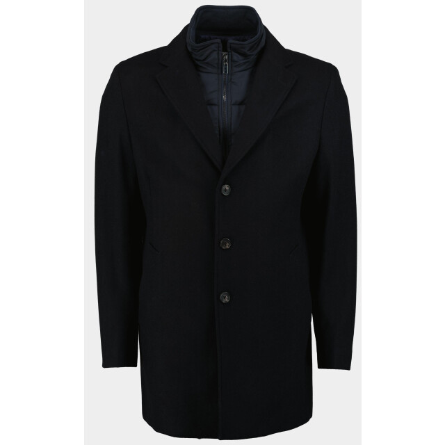 Bos Bright Blue Wollen jas job coat 24301jo07bo/290 navy 183310 large