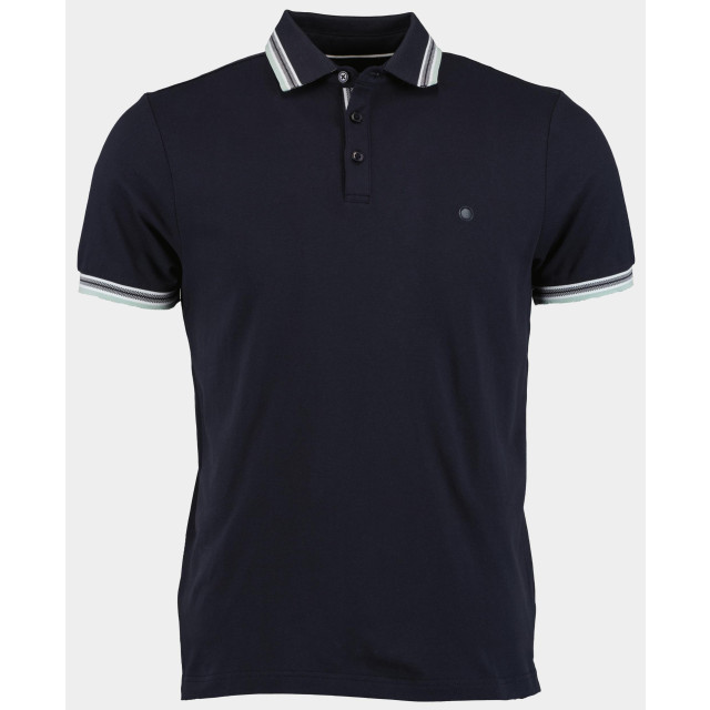 Bos Bright Blue Polo korte mouw brick polo oxford collar 24108br06bo/290 179829 large