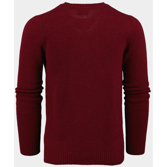 Bos Bright Blue Pullover lambswool o-neck 1150224/735 181950 large