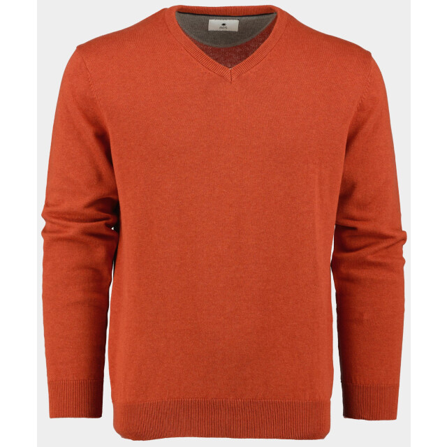 Bos Bright Blue Pullover katoenen v-hals 428100cct/355 182649 large