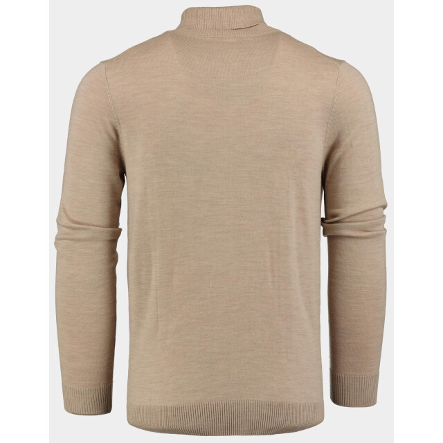 Bos Bright Blue Coltrui niels rollneck pullover 24305ni13bo/820 sand 183339 large