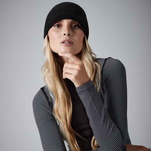 Beechfield Waterafstotende actieve muts UTFK1087_black large