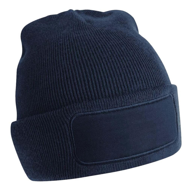 Beechfield Originele patch gerecycleerde beanie UTFK1094_frenchnavy large